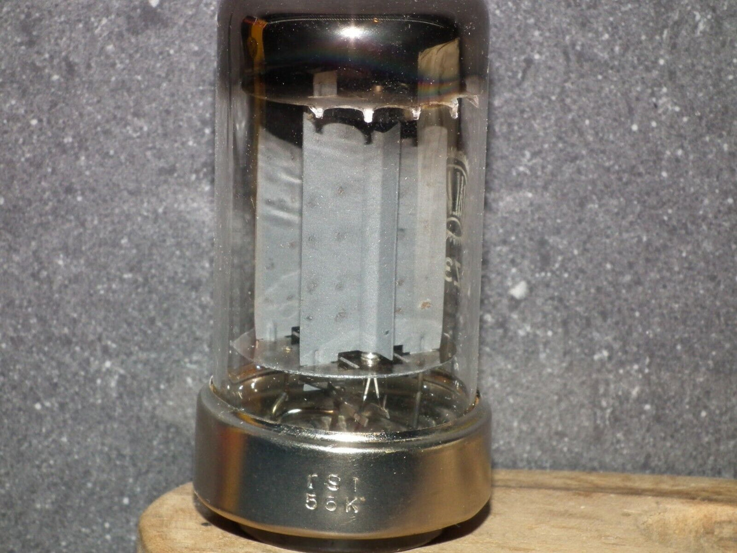 GZ34 Philips 5AR4 rectifier RARE Metal Base DD Getter NOS NIB 1955 branded Valvo