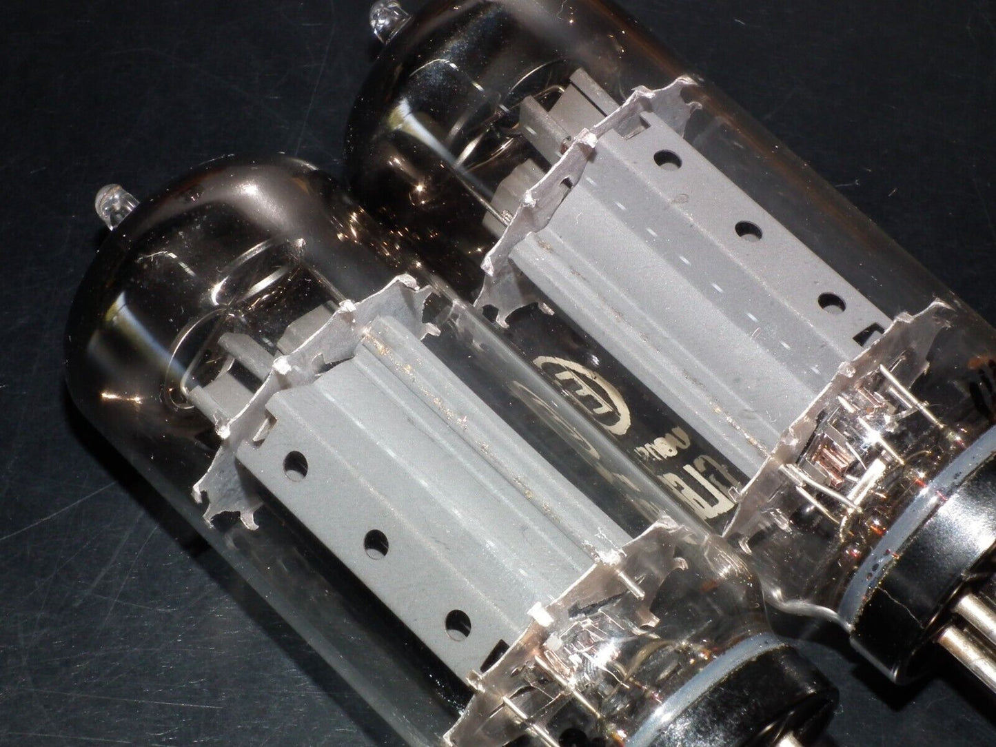 6L6GC EI Yugoslavia Platinum Matched Pair NOS NIB Welded Anodes