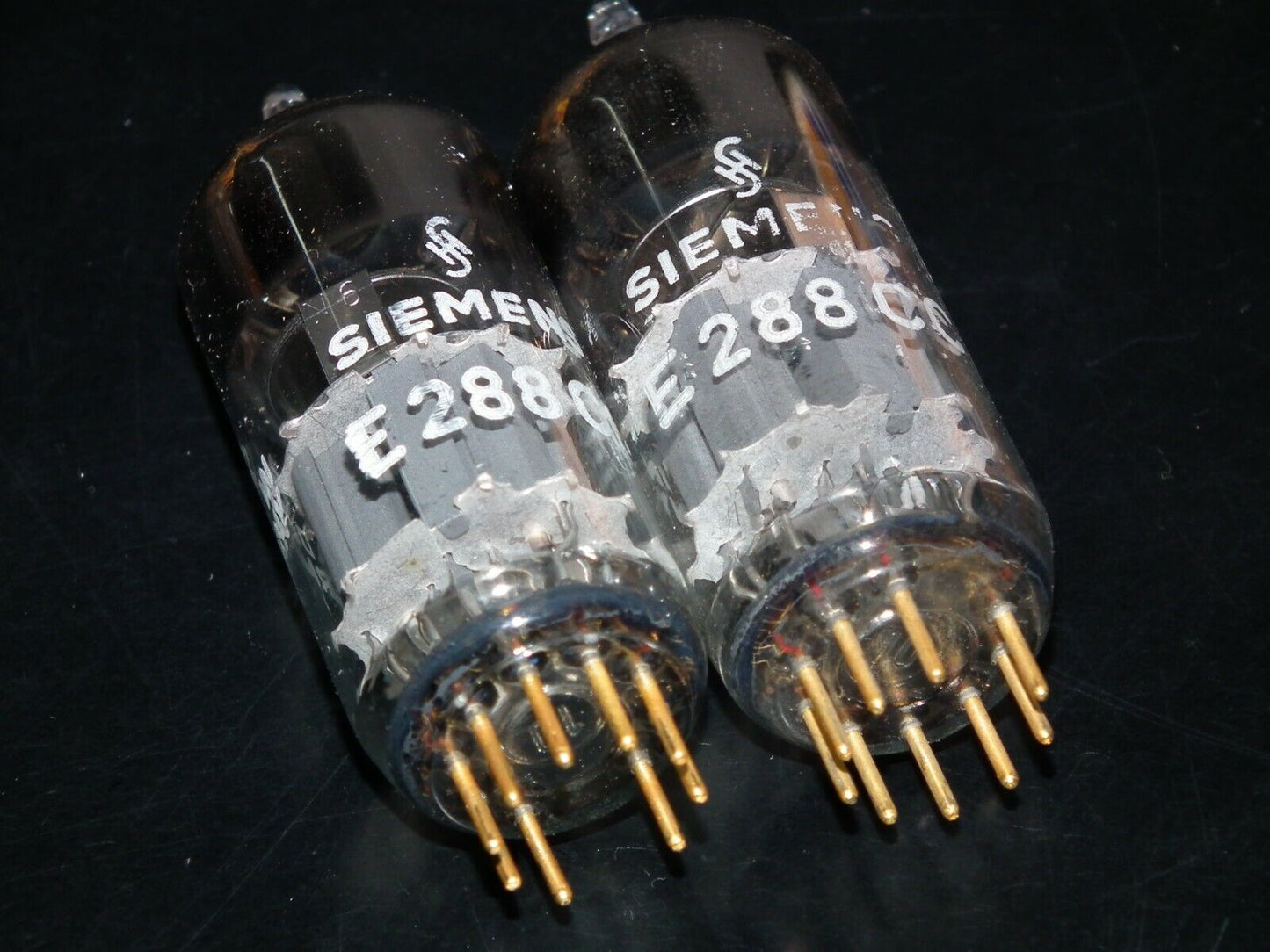 E288CC Siemens 8223 Platinum Matched Pair NOS NIB Munich Tube Plant