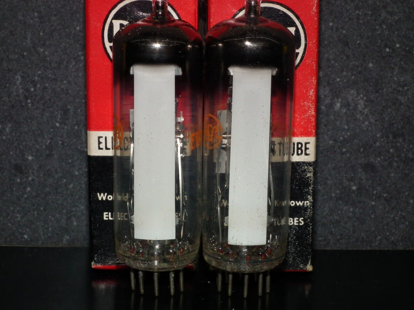 One (1 pcs) EM84 RCA 6FG6 NOS NIB Tuning Indicator Tube Magic Eye