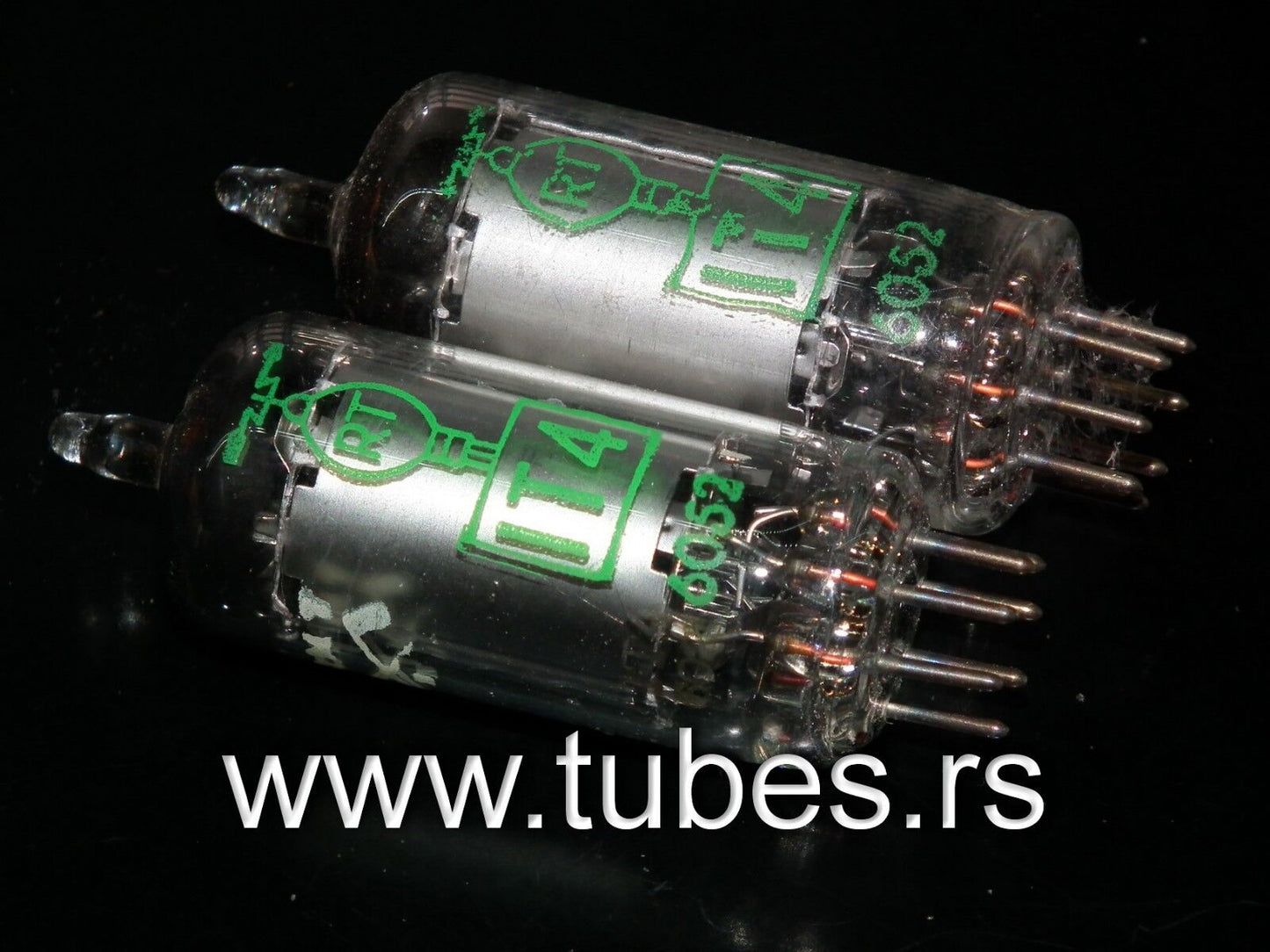 1T4 DF91 RTC NOS NIB rare old inclined square getter 1T4
