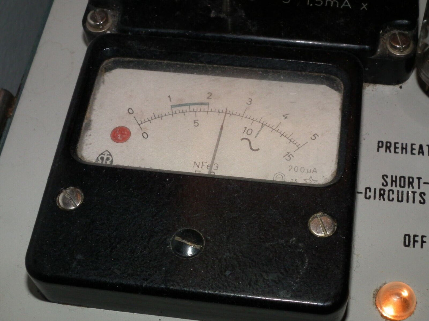 GZ34 Philips 5AR4 rectifier RARE Metal Base DD Getter NOS NIB 1955 branded Valvo