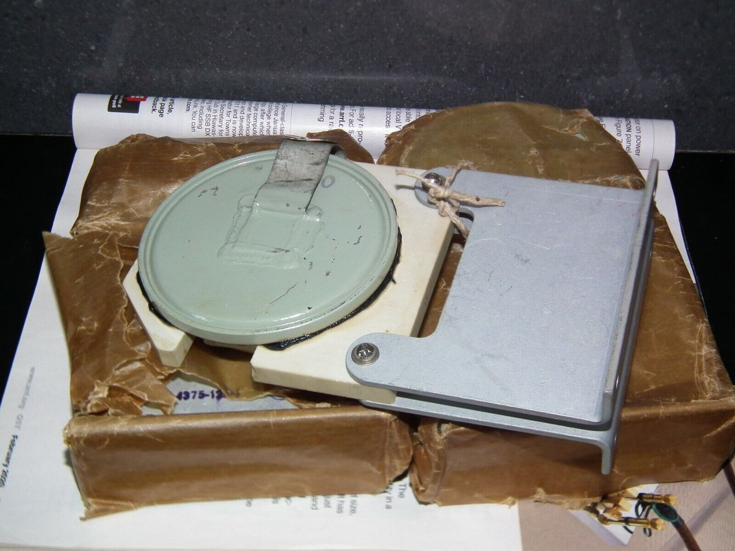 NOS K15U-1 100pF+22pF 6kV 6000V HV Doorknob Capacitors K15Y 55kVAr+20kVAr
