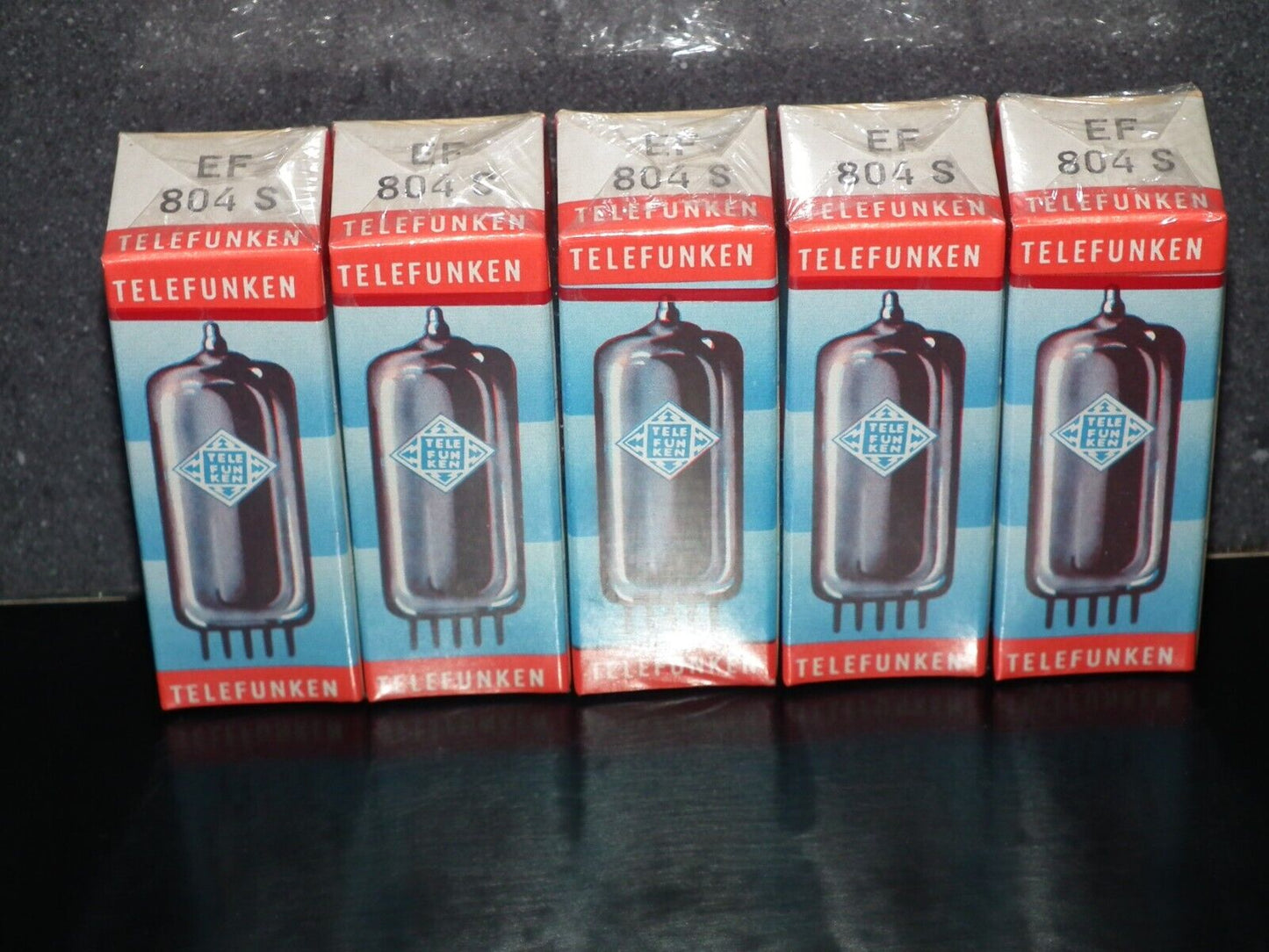 EF804S Telefunken NOS NIB Sealed in Cellophane Low Noise Microphone Neumann