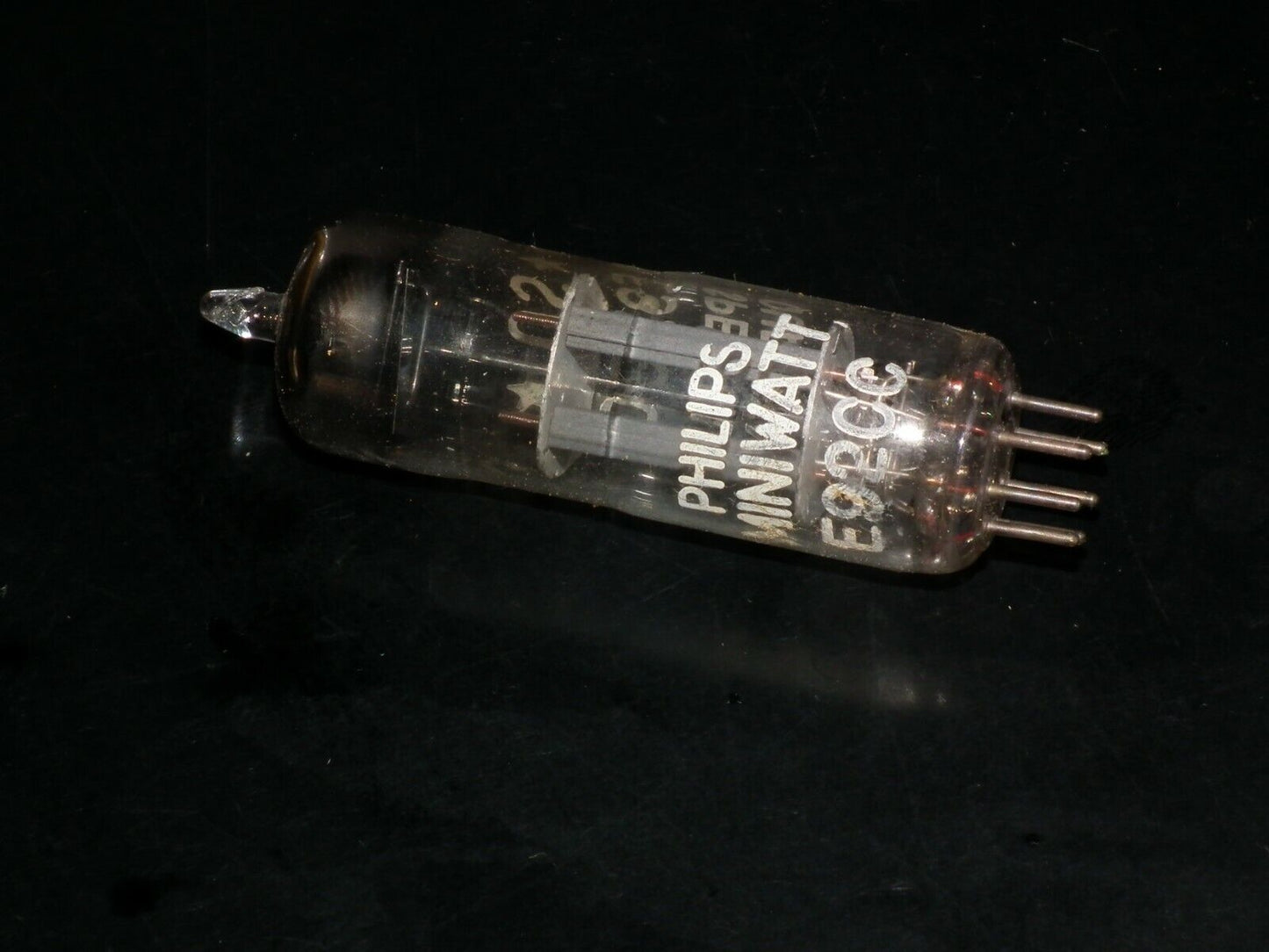 E92CC Philips Miniwatt NOS NIB Ultra RARE Crossfoil D Getter