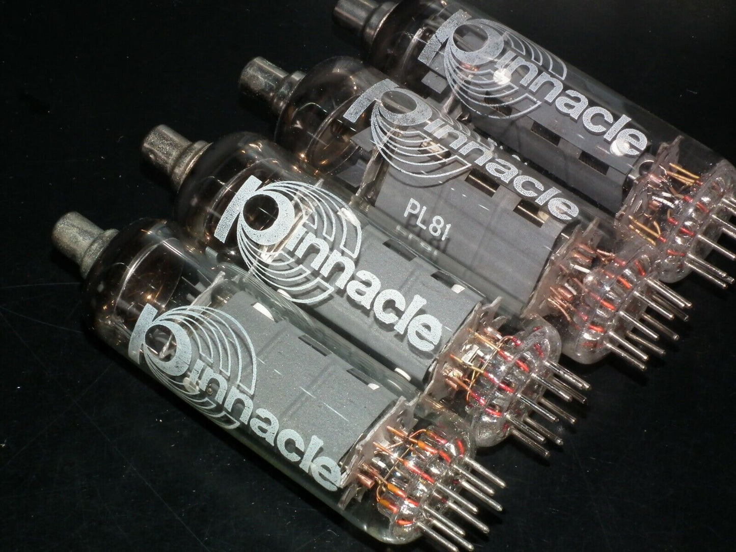 Platinum matched quad PL81 21A6 Pinnacle NOS tube pentode N152