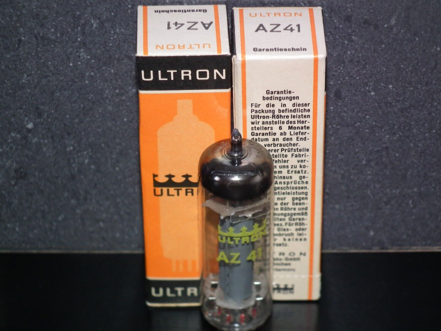 AZ41 Tungsram Ultron RARE Foil Getter NOS NIB