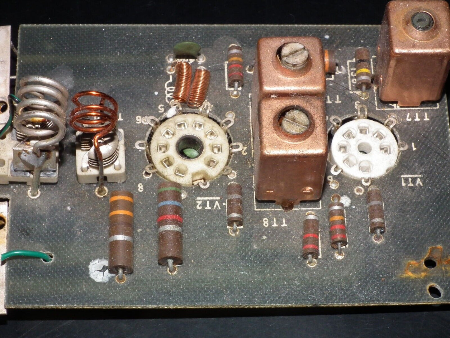 VHF TX Tube Transmitter Module - For Parts - Not working Without tubes - AS IS!