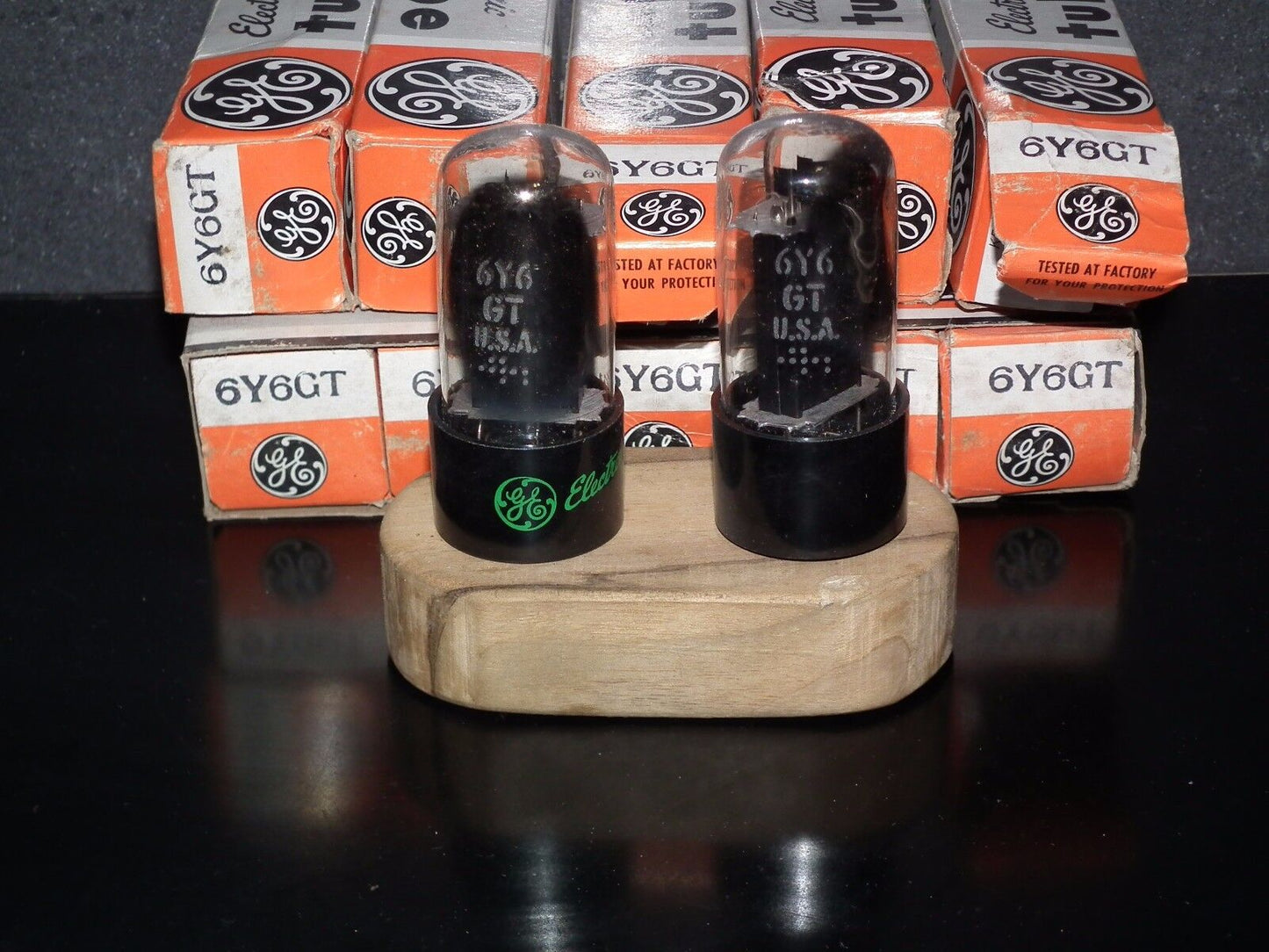 6Y6GT General Electric GE NOS NIB tube audio pentode Made in USA