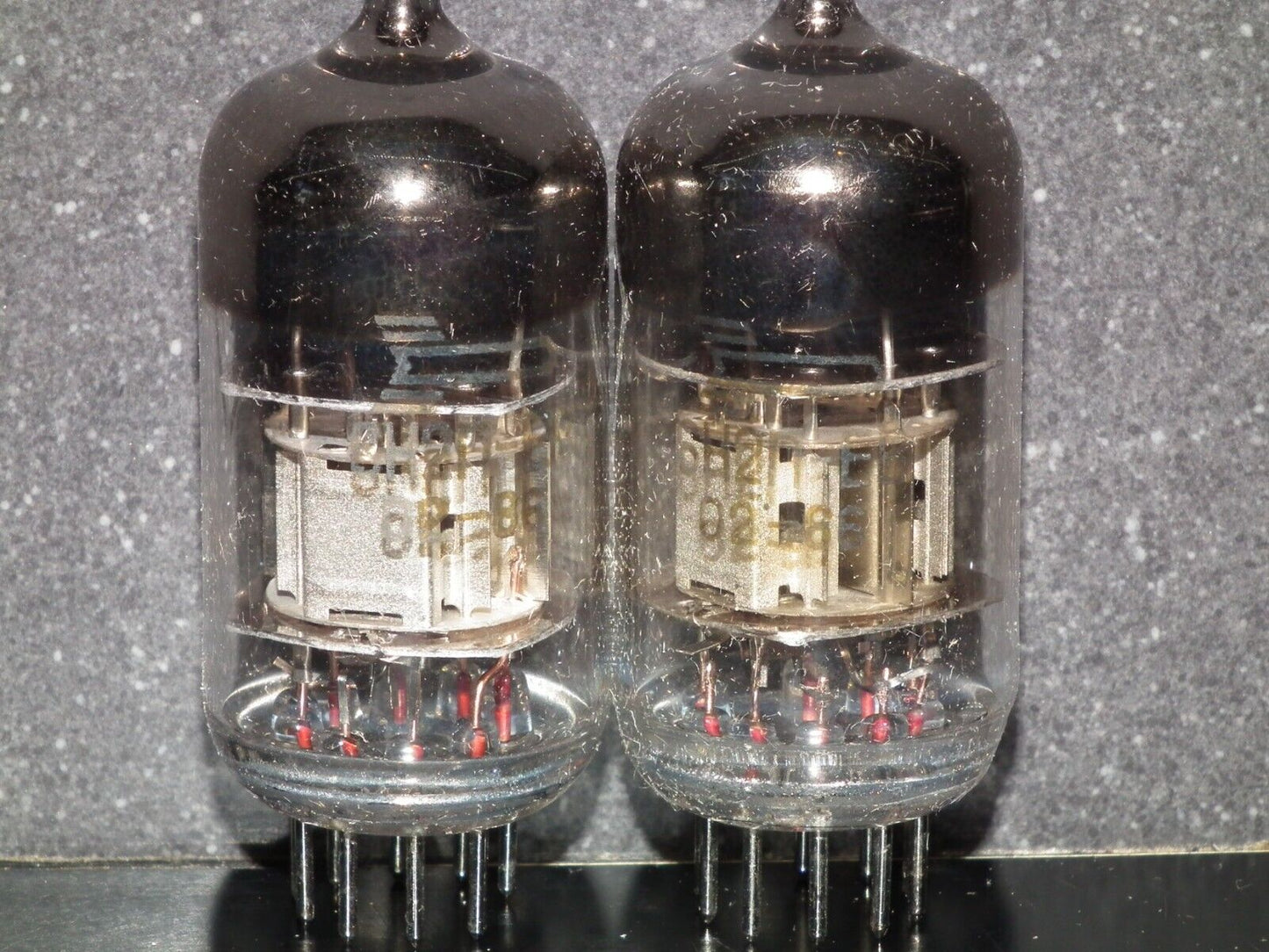 Platinum Matched pair 6N2P-EV Voskhod Rocket Kaluga NOS NIB 1986 ~ ECC83 12AX7