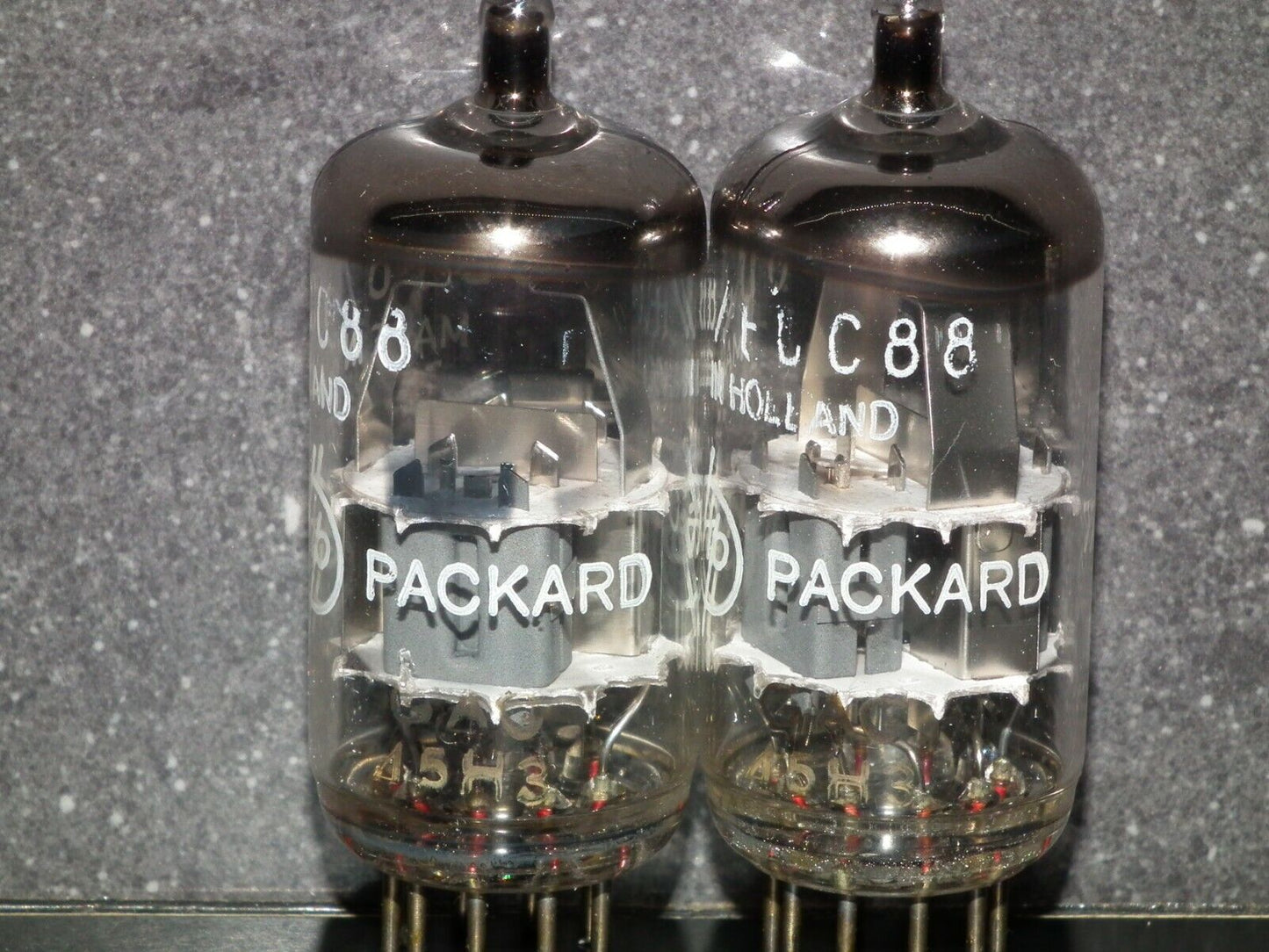 Platinum matched pair 6DJ8 HP Philips ECC88 Balanced sections, low noise