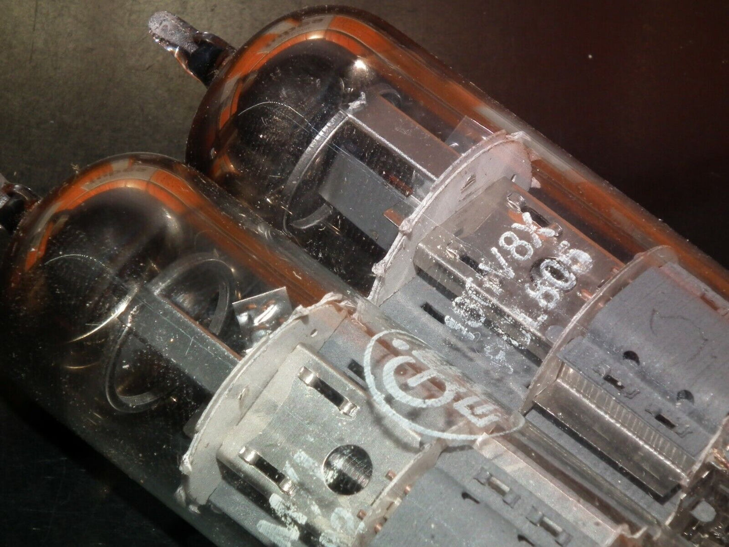 Platinum Matched Pair (2 tubes) PCL805 Tungsram GEB Triode Pentode NOS NIB