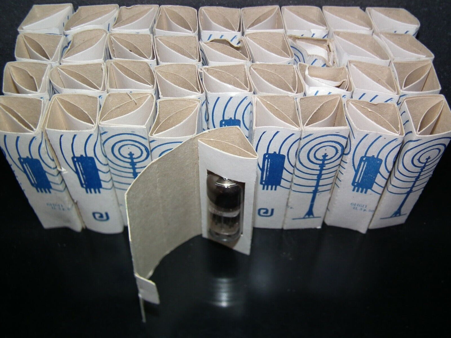 Platinum matched pair 6N6P ECC99 E182CC USSR NEVZ OTK the same codes 1988