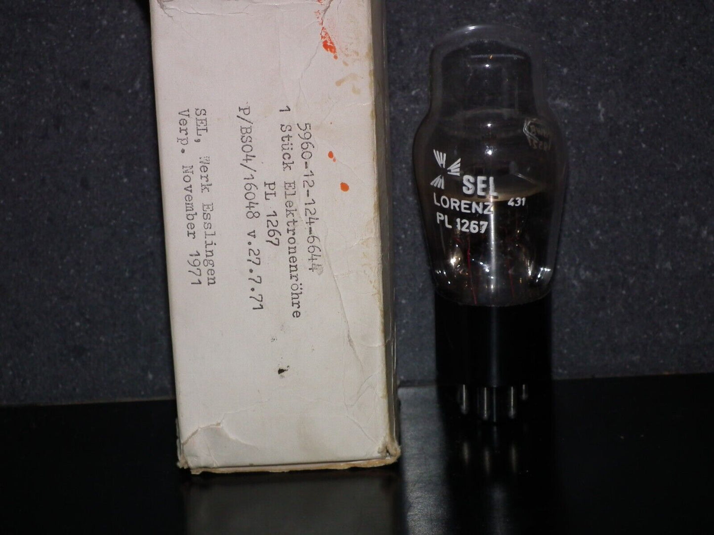 PL1267 Lorenz NOS NIB Thyratron Cold-cathode RL1267 = 0A4G = Z300T