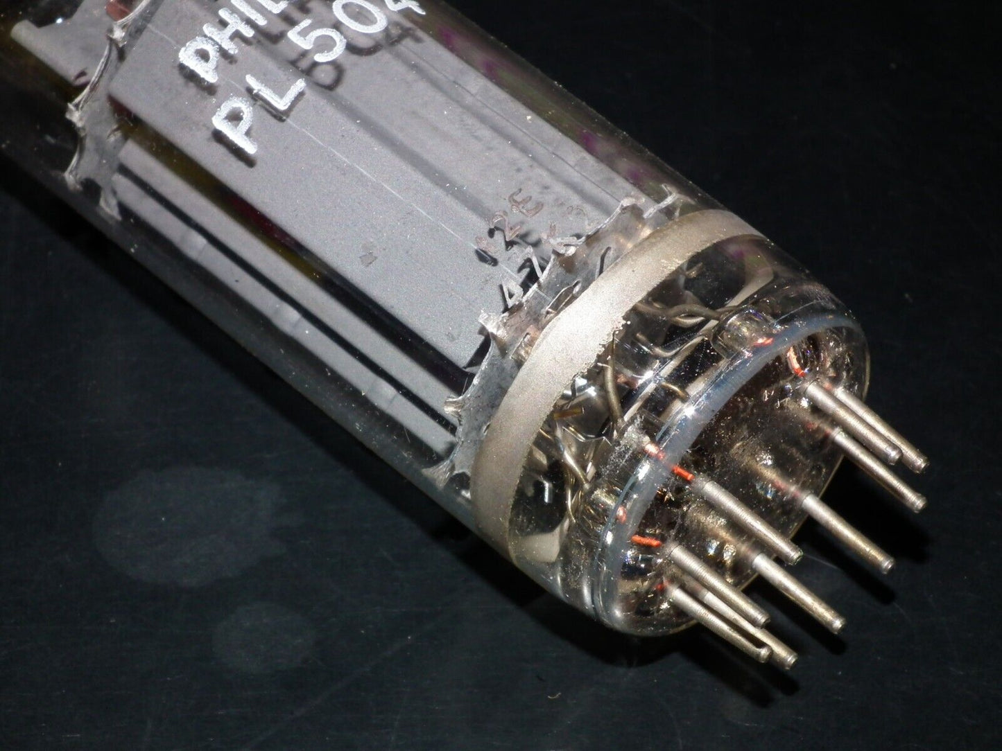 PL504 Philips NOS NIB - Holland Heerlen 1967 RARE Side Getter