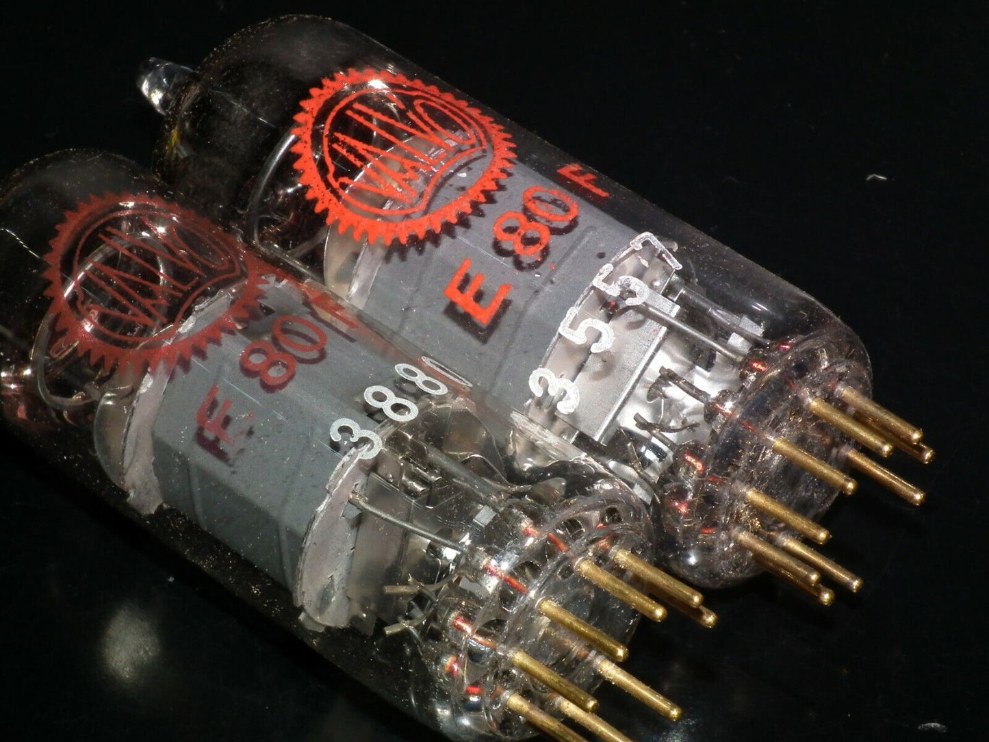 E80F Valvo 6084 Single tube NOS NIB EF86 sub Red Logo 1962