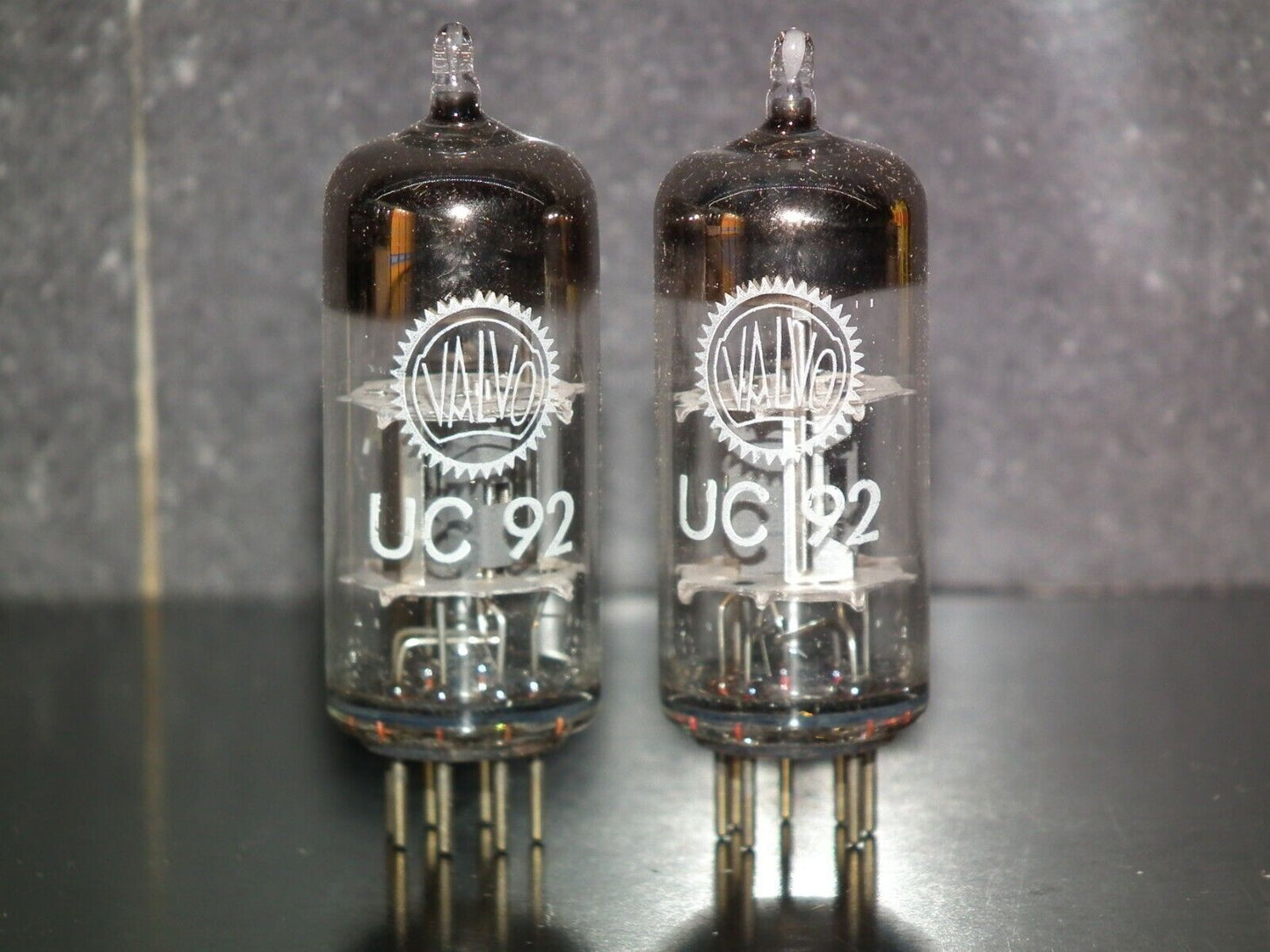 UC92 Telefunken rebranded Valvo NOS NIB Diamond Bottom Microphone preamp 9AB4