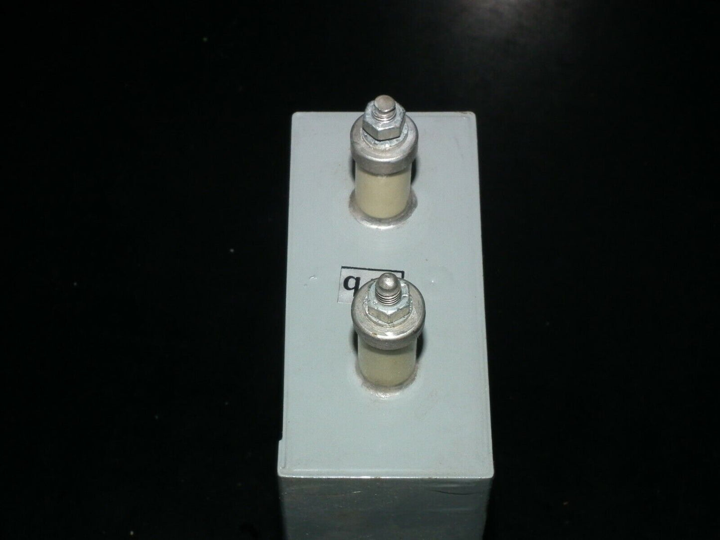 Hydra Berlin PIO capacitor 1u 4000V Made in West Germany in 1975 1mfd 4kV