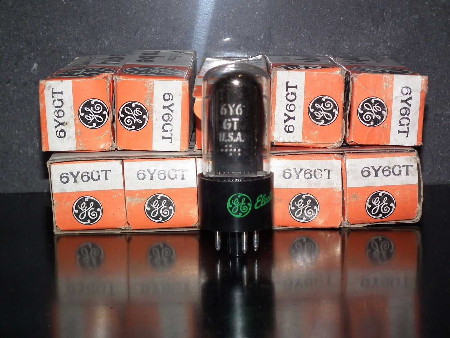 6Y6GT General Electric GE NOS NIB tube audio pentode Made in USA