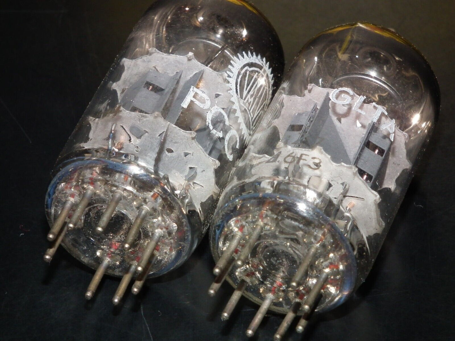 PCC85 Valvo 9AQ8 Matched Pair (Two Tubes) NOS NIB made by Philips, Herleen