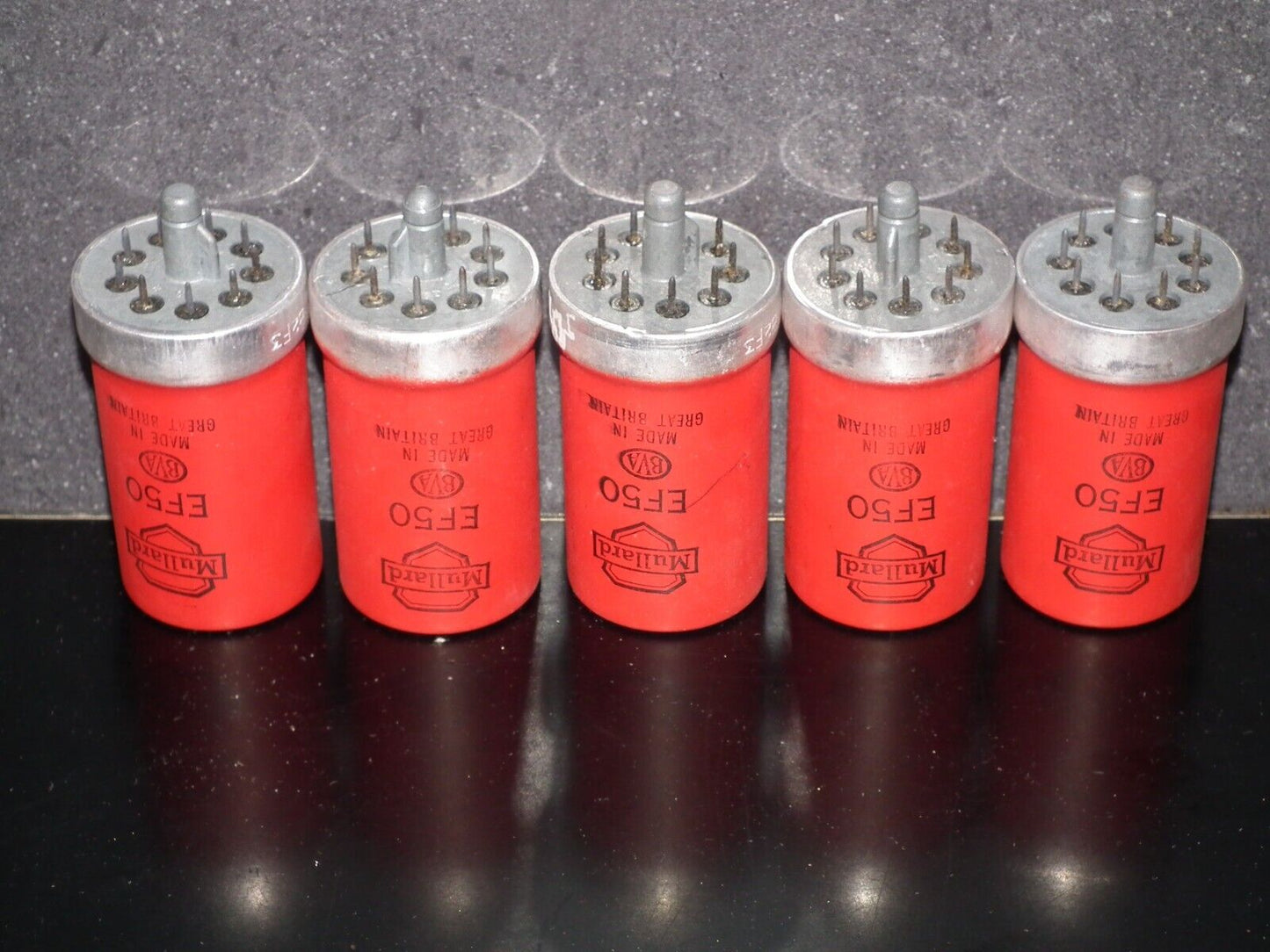 EF50 Mullard NOS Red coated