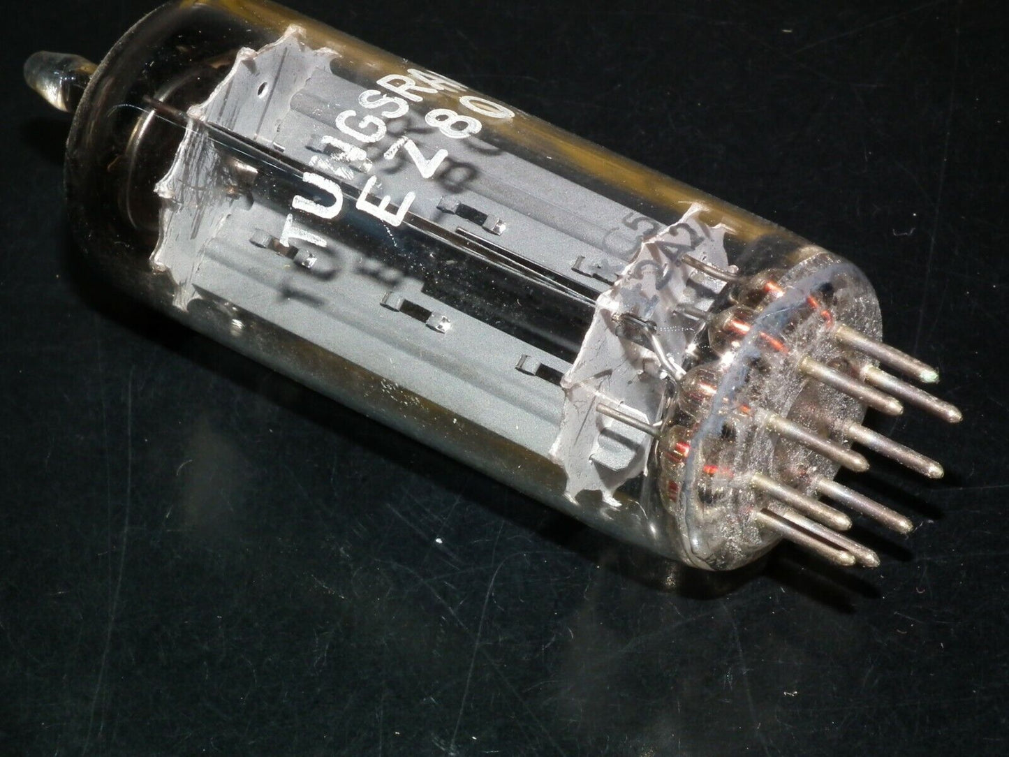 EZ80 Siemens 6V4 NOS NIB Rebranded Tungsram Munich tube plant 1962-1963