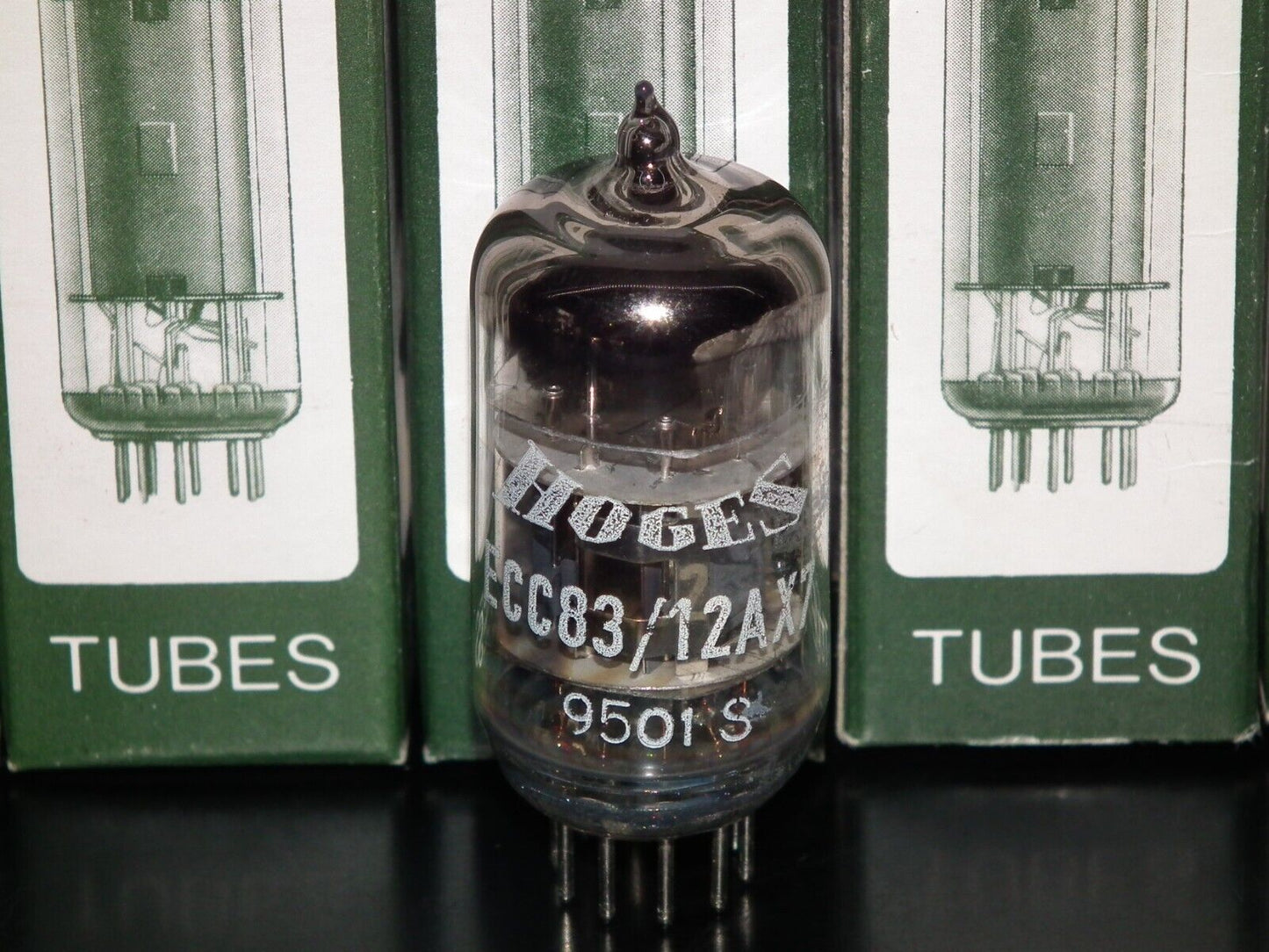 ONE (1 tube) ECC83 12AX7 Hoges NOS in original box 1995