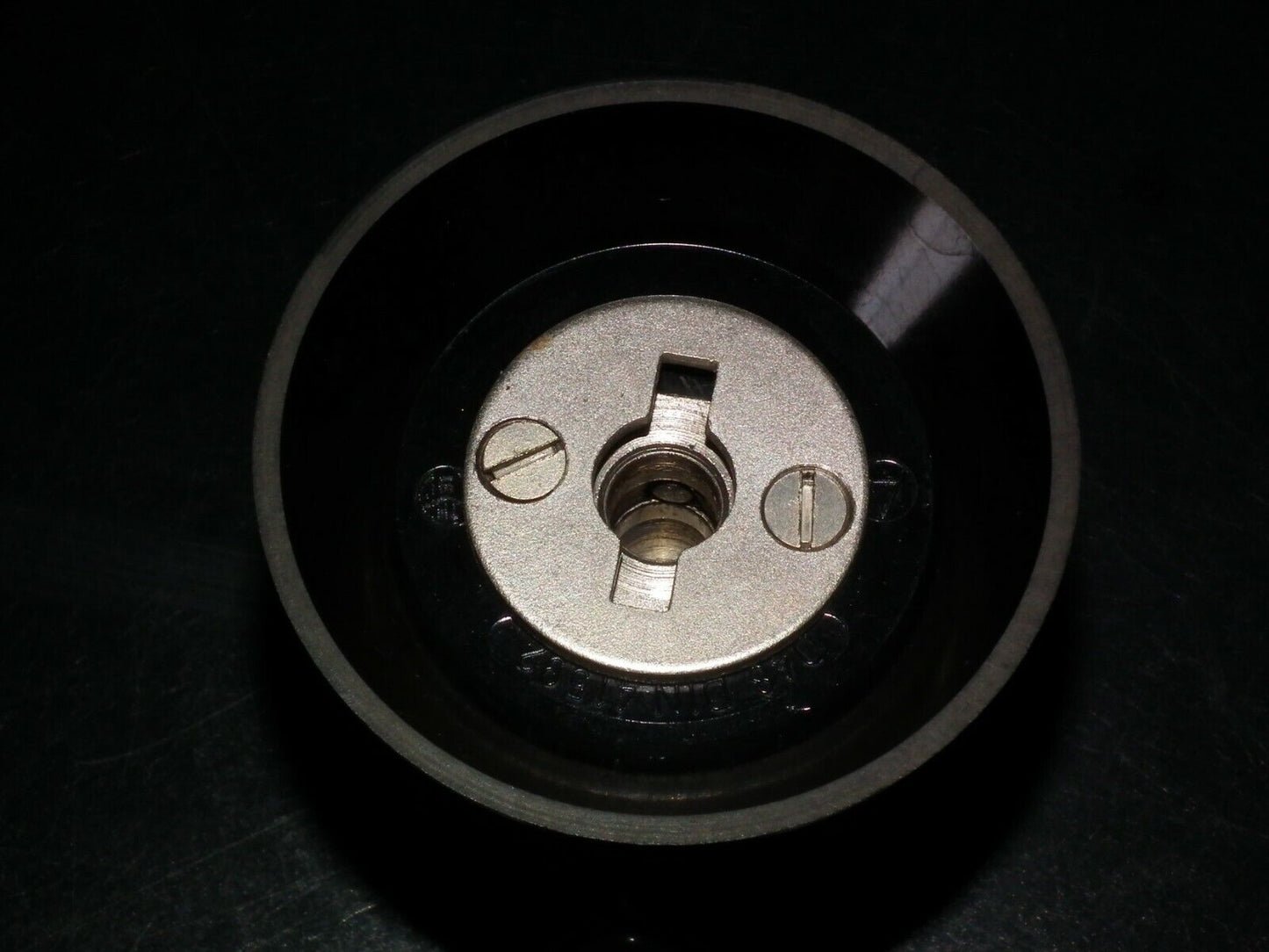 Vintage Siemens Klangfilm Bakelite Knob - Made in W. Germany in 60s Used Perfect