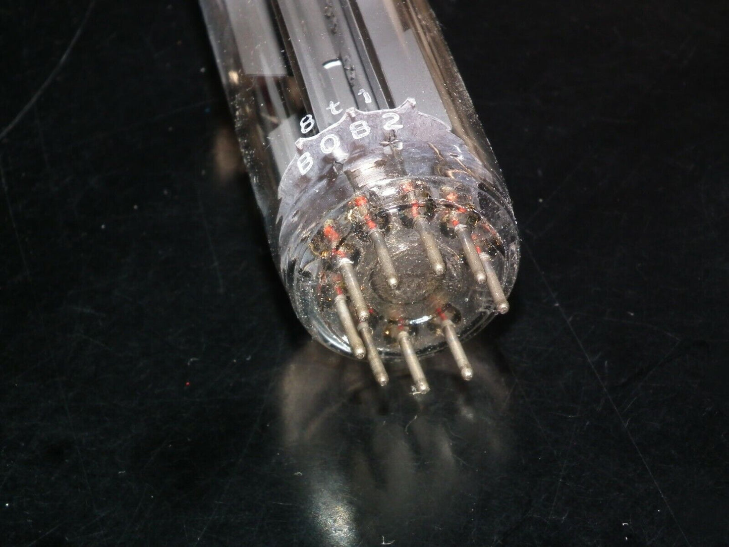 EZ81 Philips Mullard 6CA4 NOS NIB Blackburn tube plant 1960