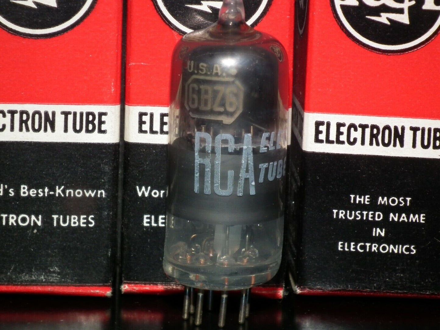6BZ6 RCA Radio Receiver Tube NOS NIB Old tube radio