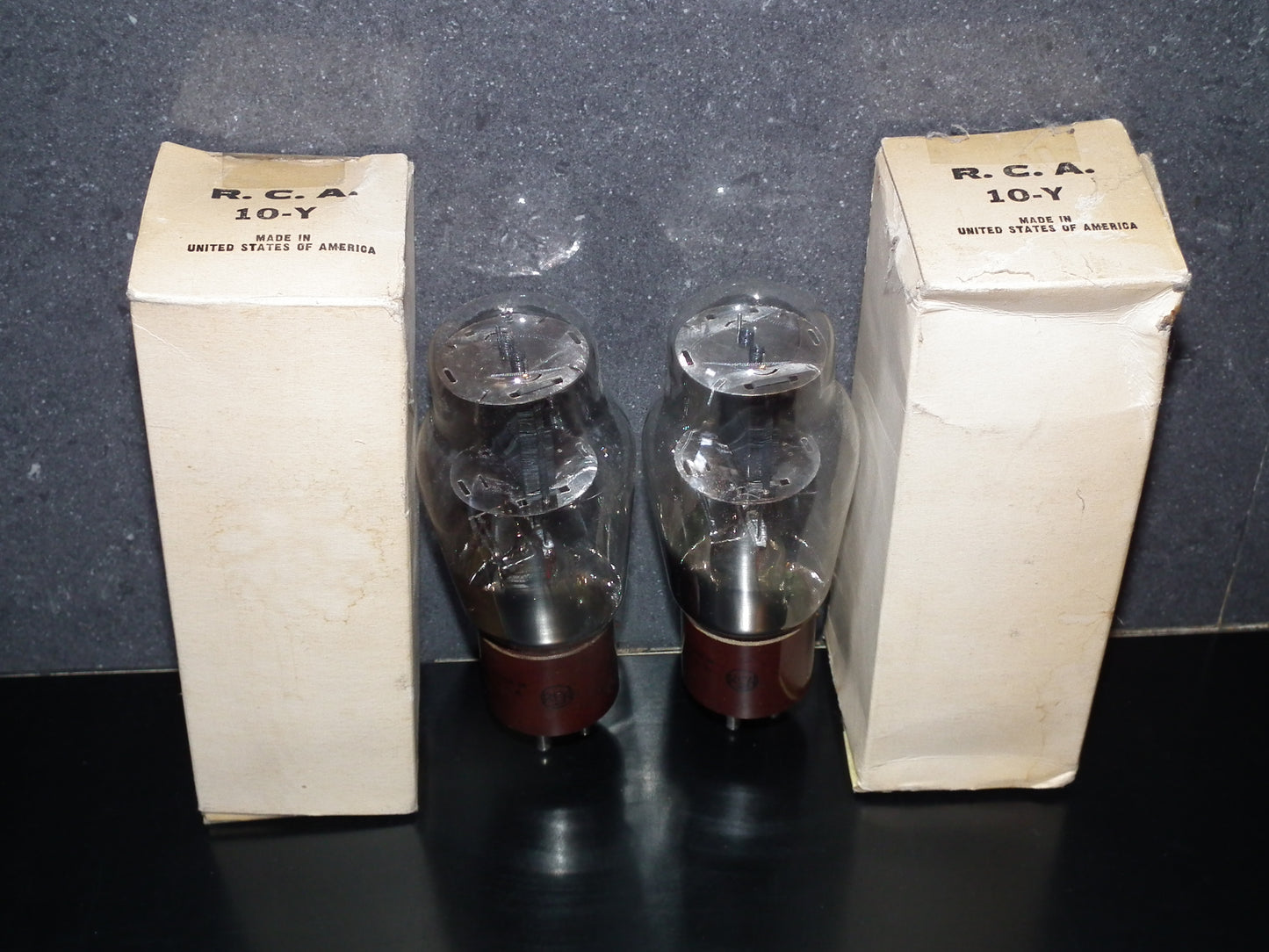 VT-25 RCA 10Y NOS NIB Matched Pair (2 tubes) DHT