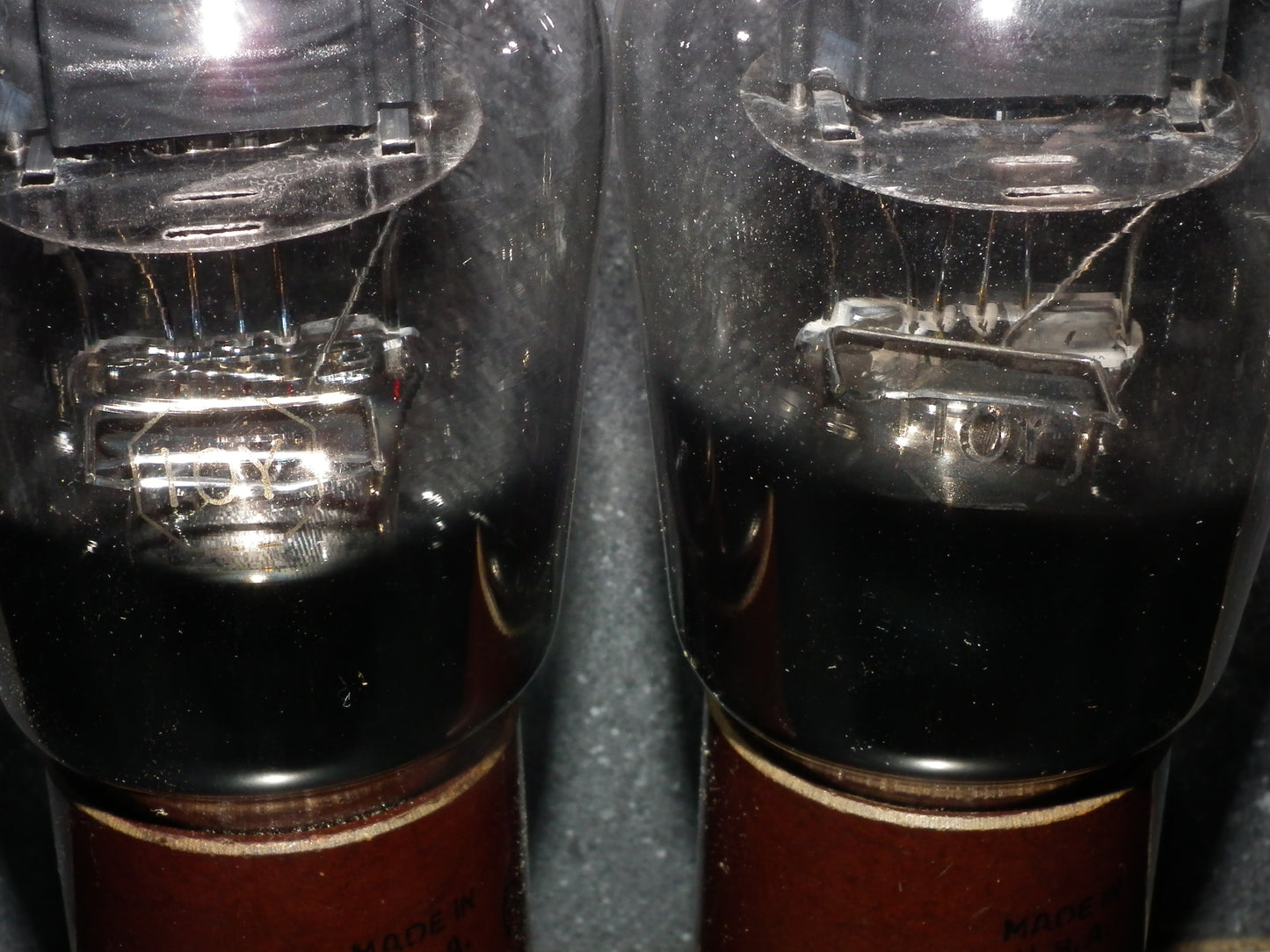 VT-25 RCA 10Y NOS NIB Matched Pair (2 tubes) DHT