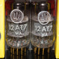 12AT7WA Valvo 6201 ECC81 NOS matched pair Pinched Waist Codes On Stem
