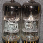 12AT7WA Valvo 6201 ECC81 NOS matched pair Pinched Waist Codes On Stem