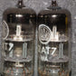 12AT7WA Valvo 6201 ECC81 NOS matched pair Pinched Waist Codes On Stem