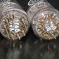 12AT7WA Valvo 6201 ECC81 NOS matched pair Pinched Waist Codes On Stem