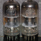 Platinum Matched Pair 12AT7 RCA ECC81 SQUARE GETTER