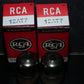 Platinum Matched Pair 12AT7 RCA ECC81 SQUARE GETTER