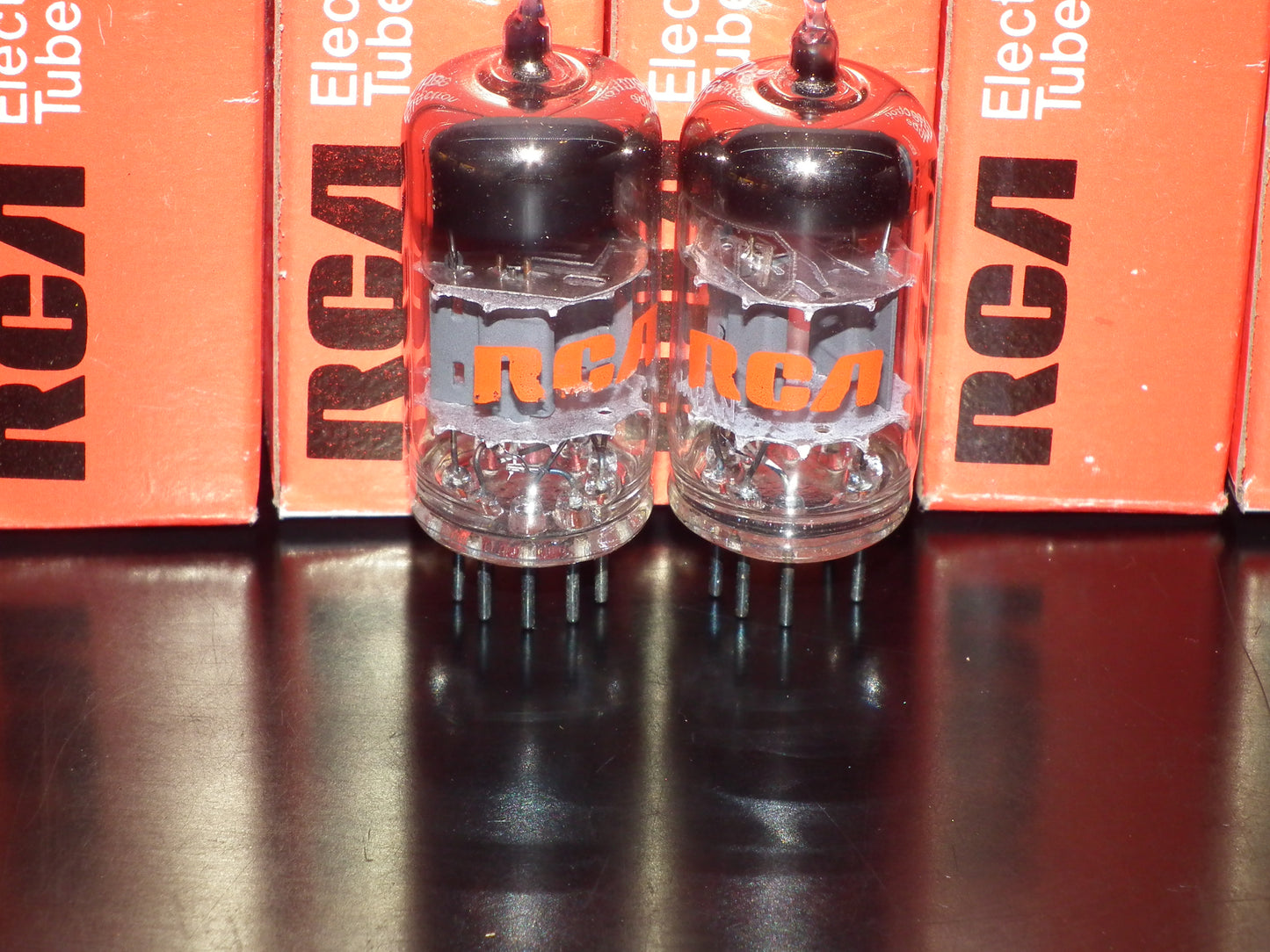 12AT7 RCA Japan ECC81 NOS NIB platinum matched pair