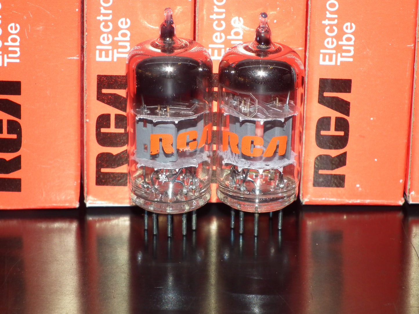 12AT7 RCA Japan ECC81 NOS NIB platinum matched pair