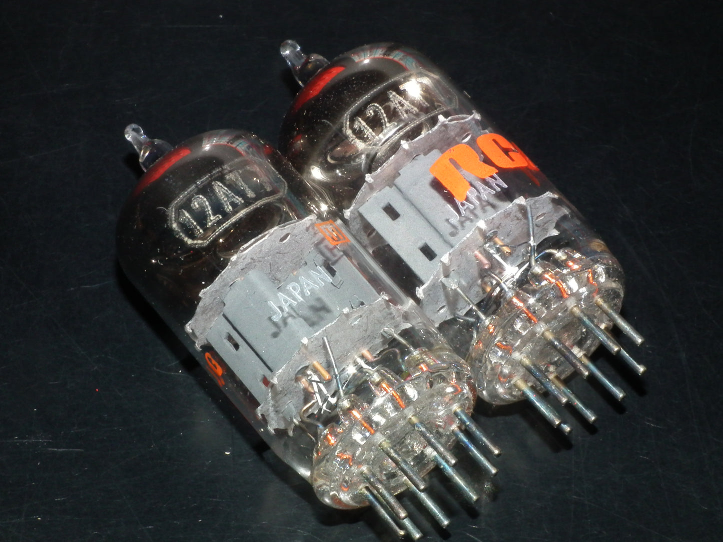 12AT7 RCA Japan ECC81 NOS NIB platinum matched pair