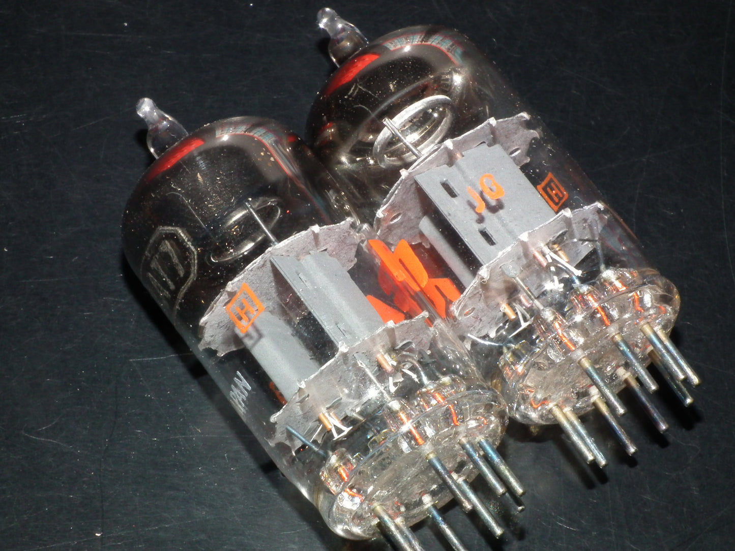 12AT7 RCA Japan ECC81 NOS NIB platinum matched pair