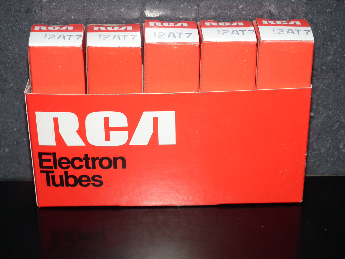 12AT7 RCA Japan ECC81 NOS NIB platinum matched pair