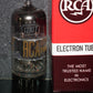 12AT7 RCA ECC81 SQUARE GETTER Single Tube
