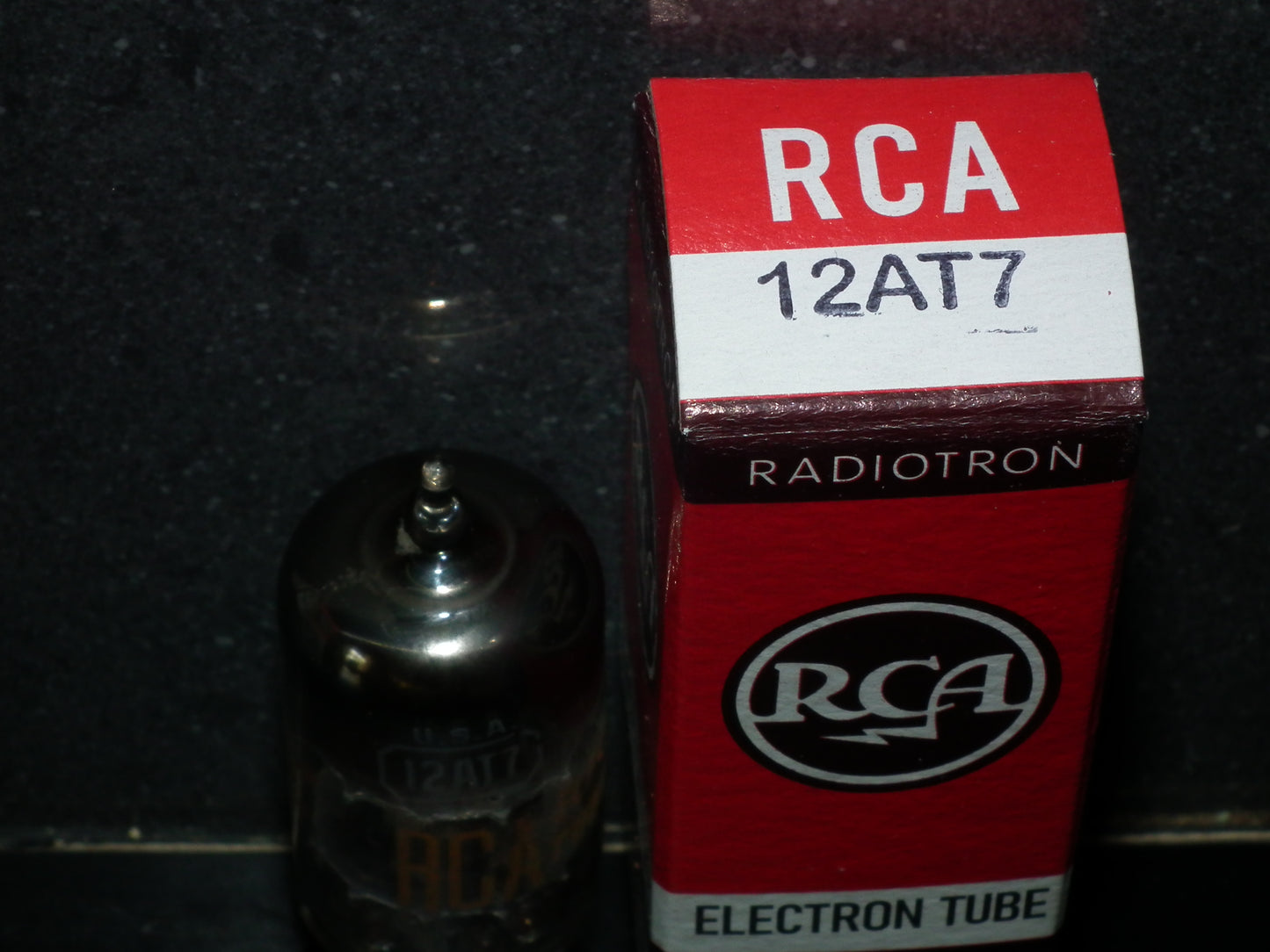12AT7 RCA ECC81 SQUARE GETTER Single Tube