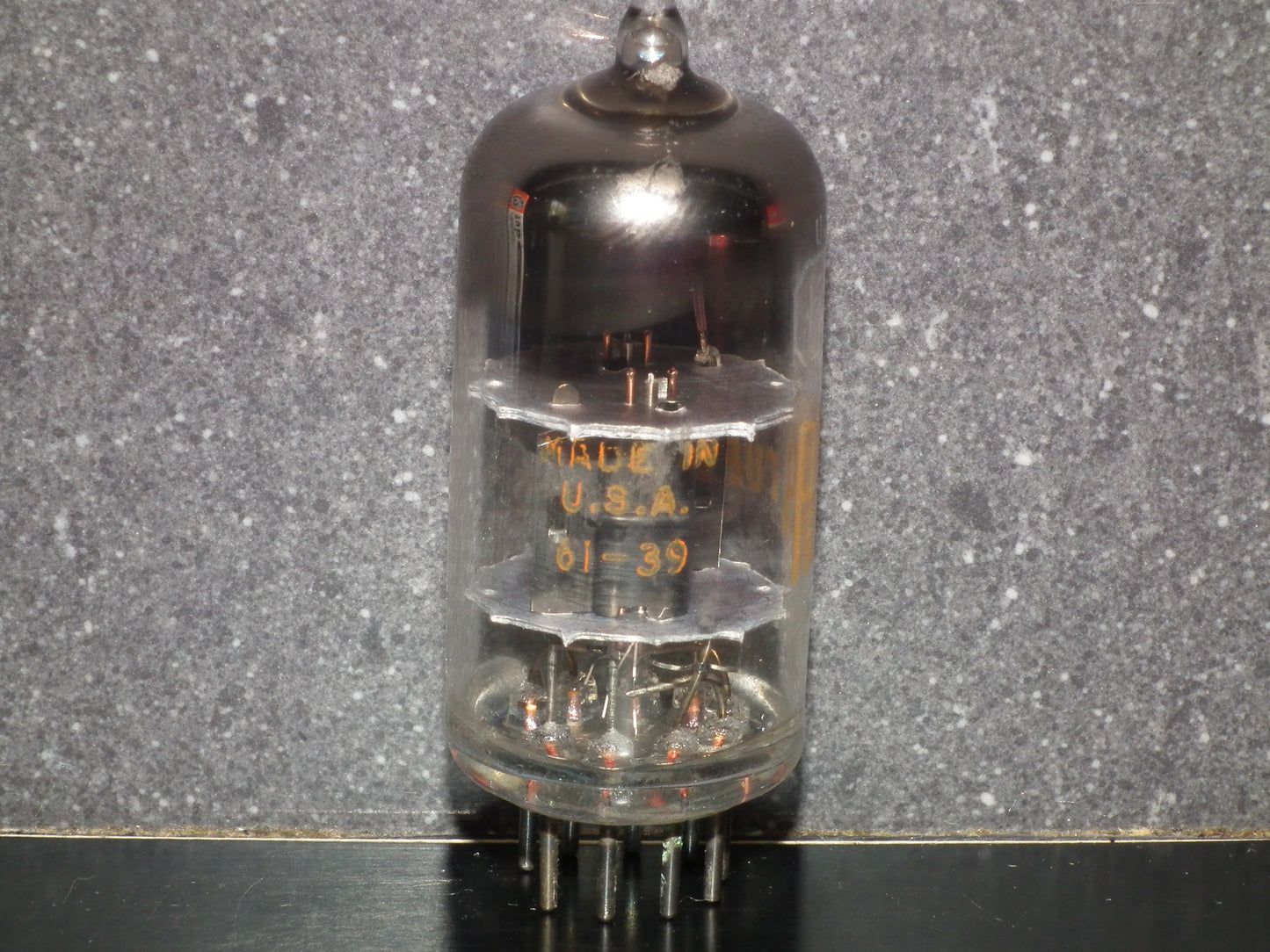 12AT7 RCA ECC81 SQUARE GETTER Single Tube