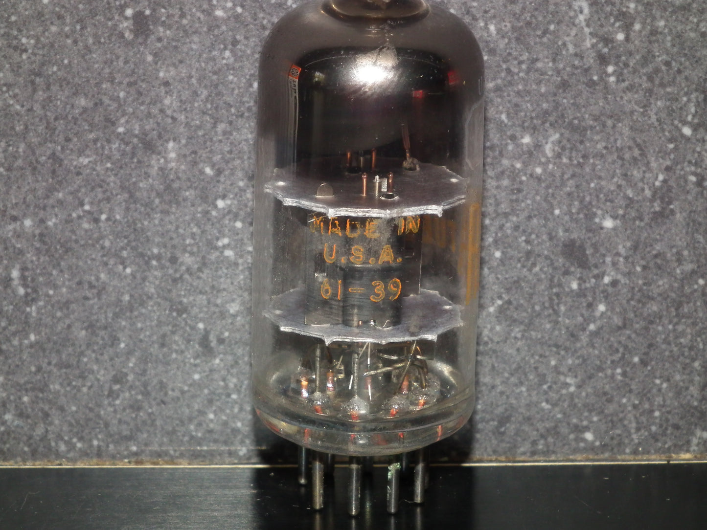 12AT7 RCA ECC81 SQUARE GETTER Single Tube