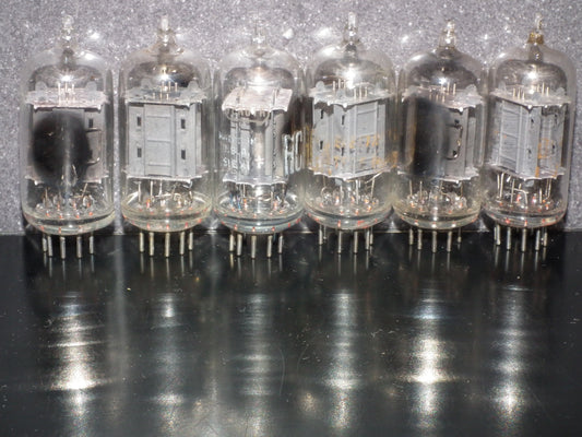 12AU7A RCA ECC82 Used 85-110% Long Plates Side Getter