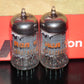 12AU7A RCA ECC82 NOS NIB platinum matched pair Long Anodes