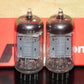 12AU7A RCA ECC82 NOS NIB platinum matched pair Long Anodes